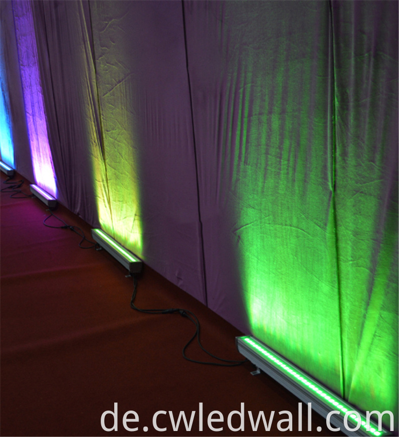 24*3w led wall wash bar stage